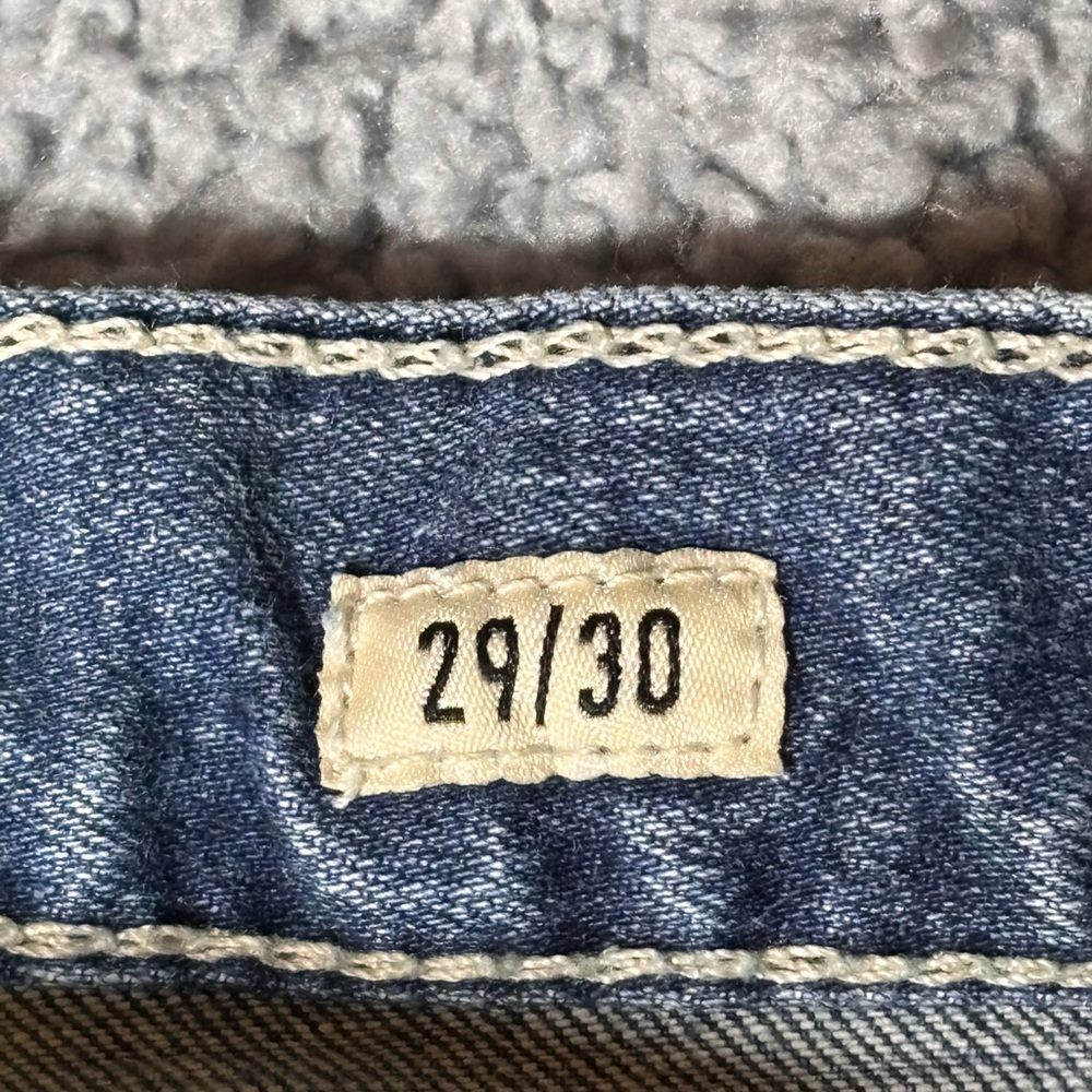 Ariat Men's M7 Classic Indigo Slim Fit Straight Leg Jeans Size 29/30 Pre Owned - Picture 8 of 14